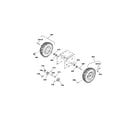 Snapper 1696003 wheels & tires diagram