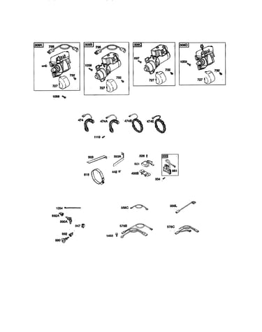 Electric starter/ignition