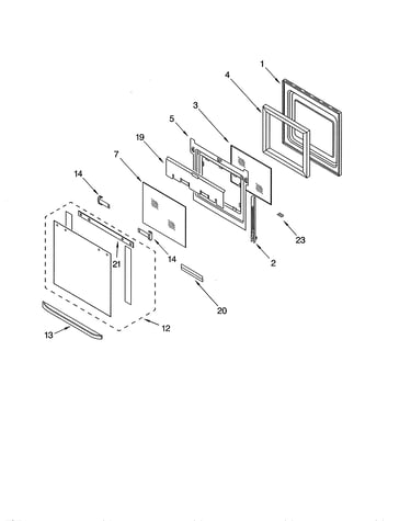 Oven door