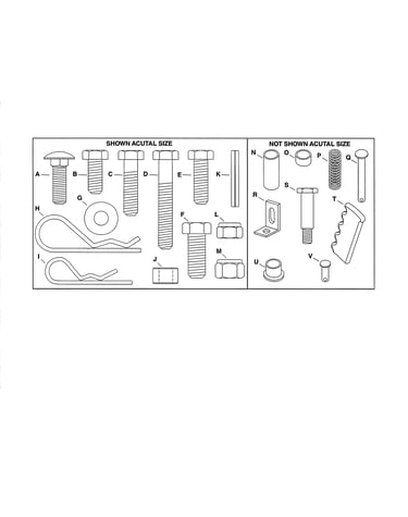 Hardware package contents
