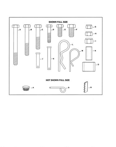 Hardware package contents