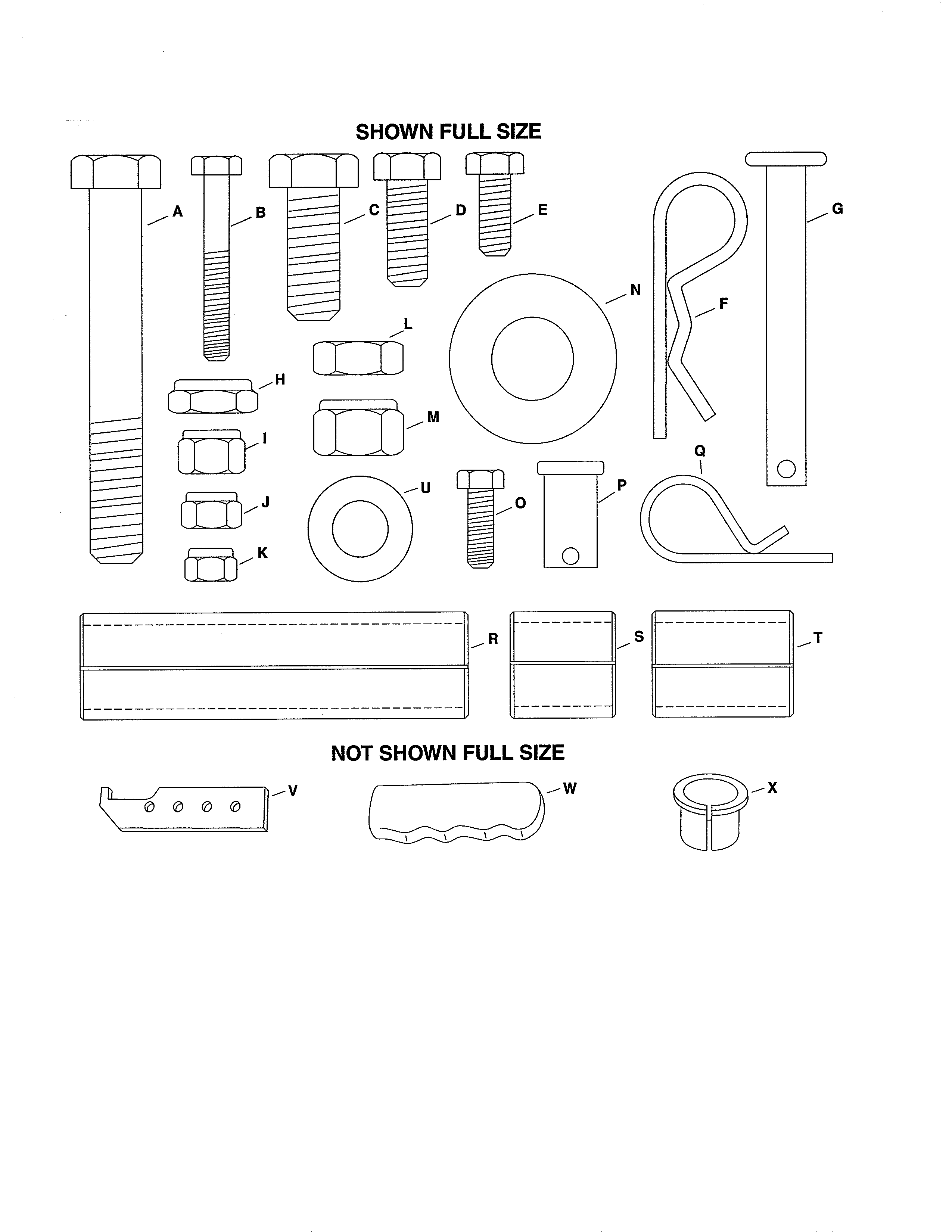 HARDWARE PACKAGE CONTENTS