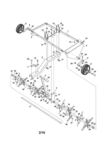 Plug aerator