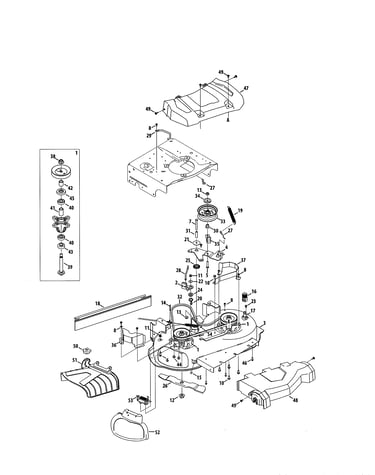 Deck/spindle