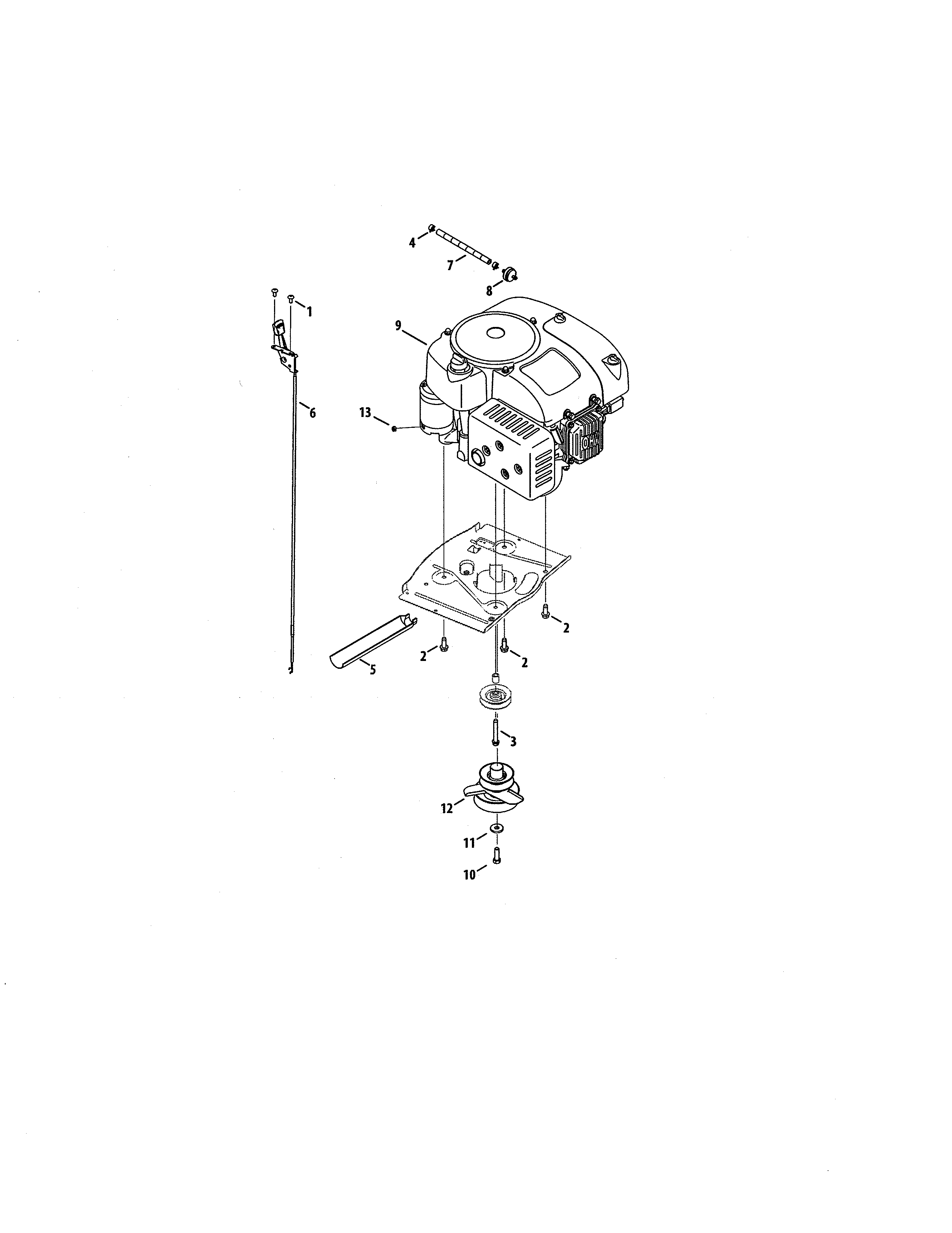 Engine/pulley