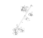 Craftsman 316711202 handle/drive shaft diagram