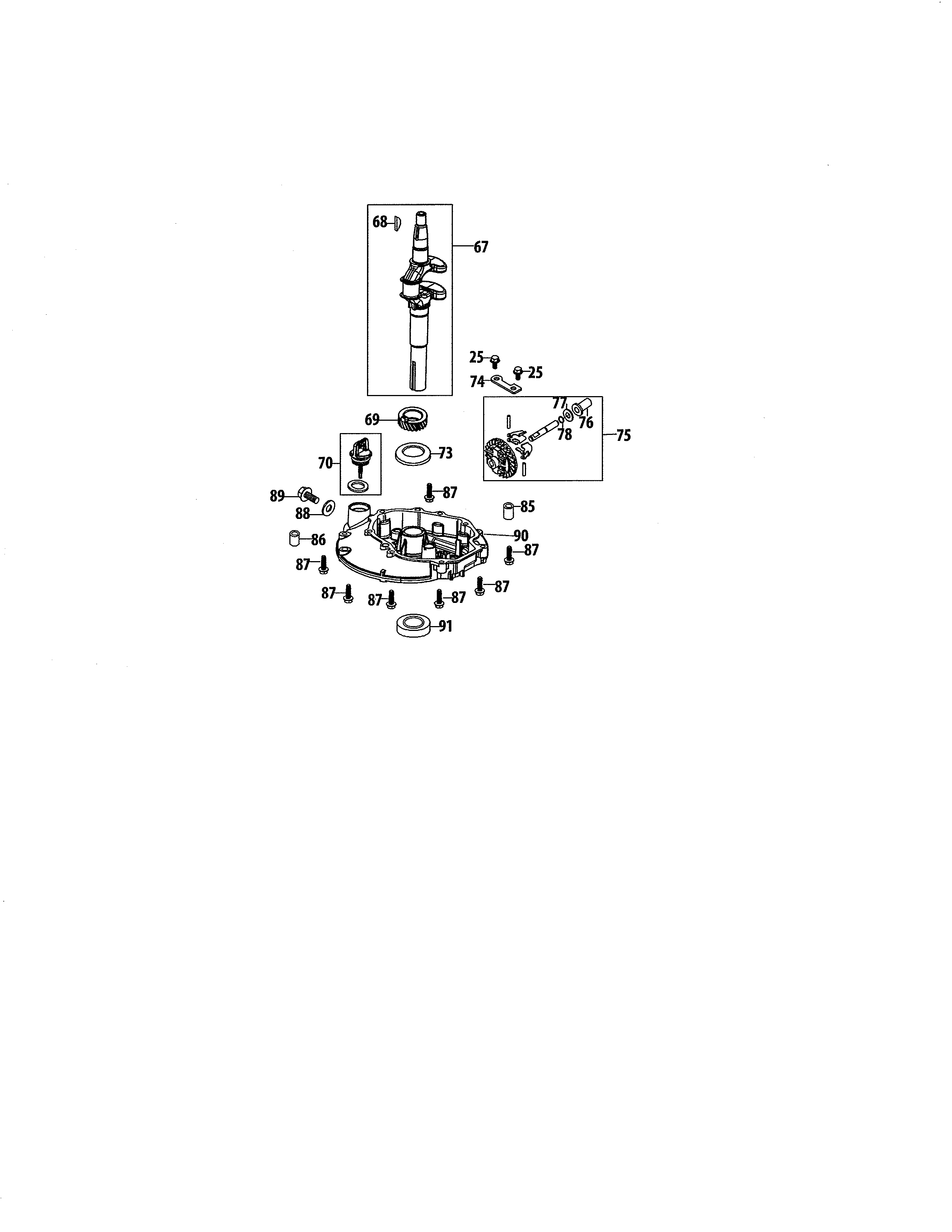 CRANKSHAFT & COVER
