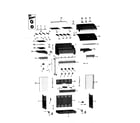 Char-Broil 463270311 gas grill diagram
