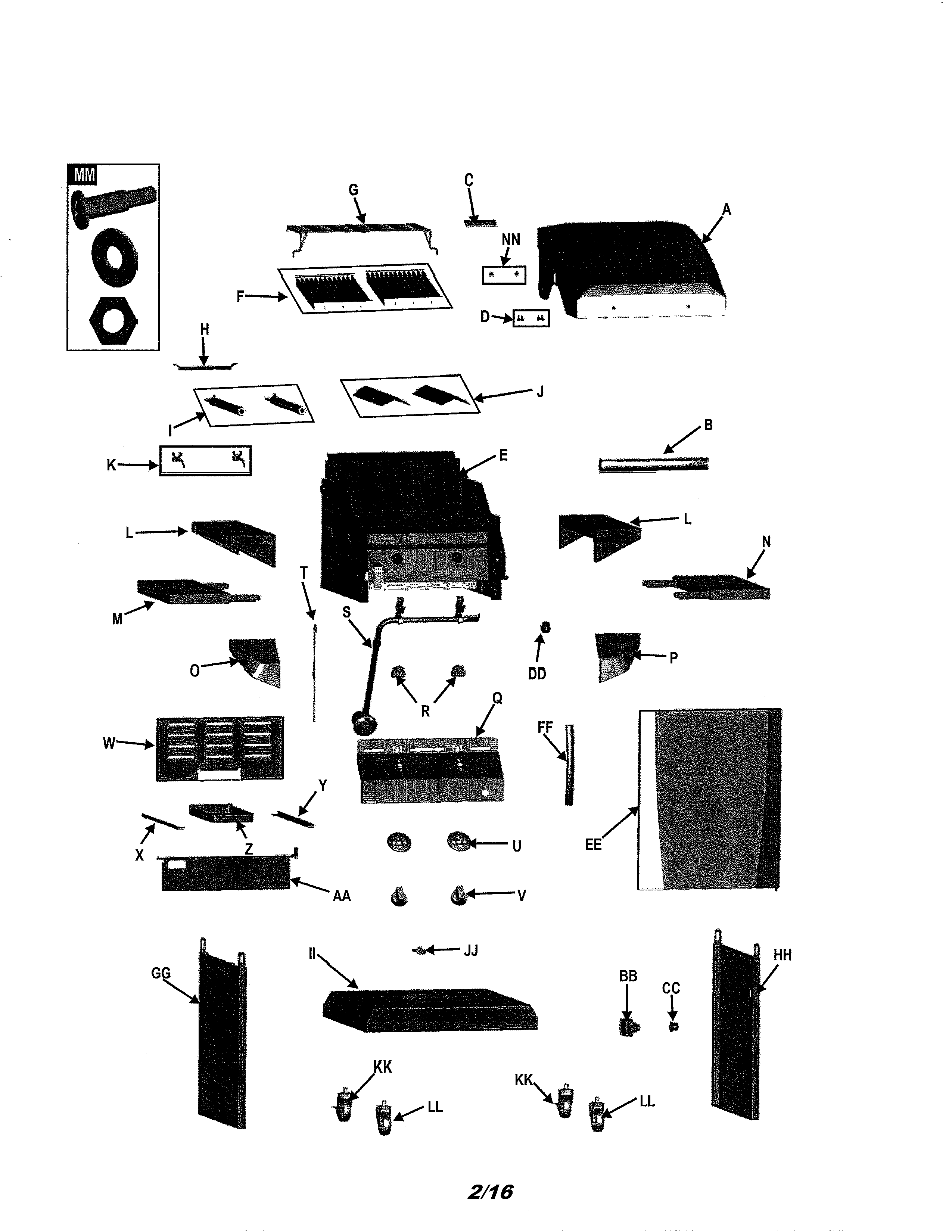 Gas grill