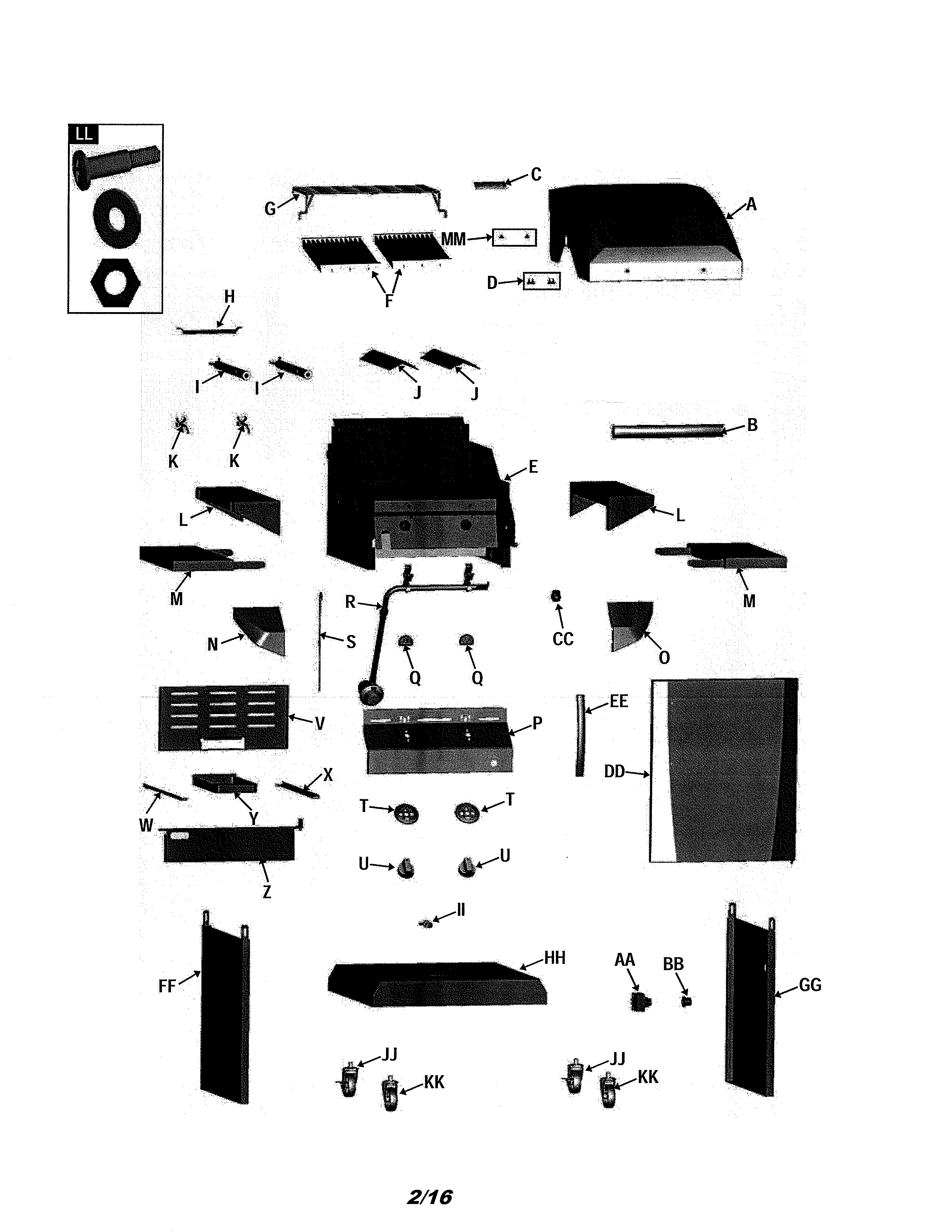 Gas grill