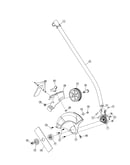 Lawn edger attachment