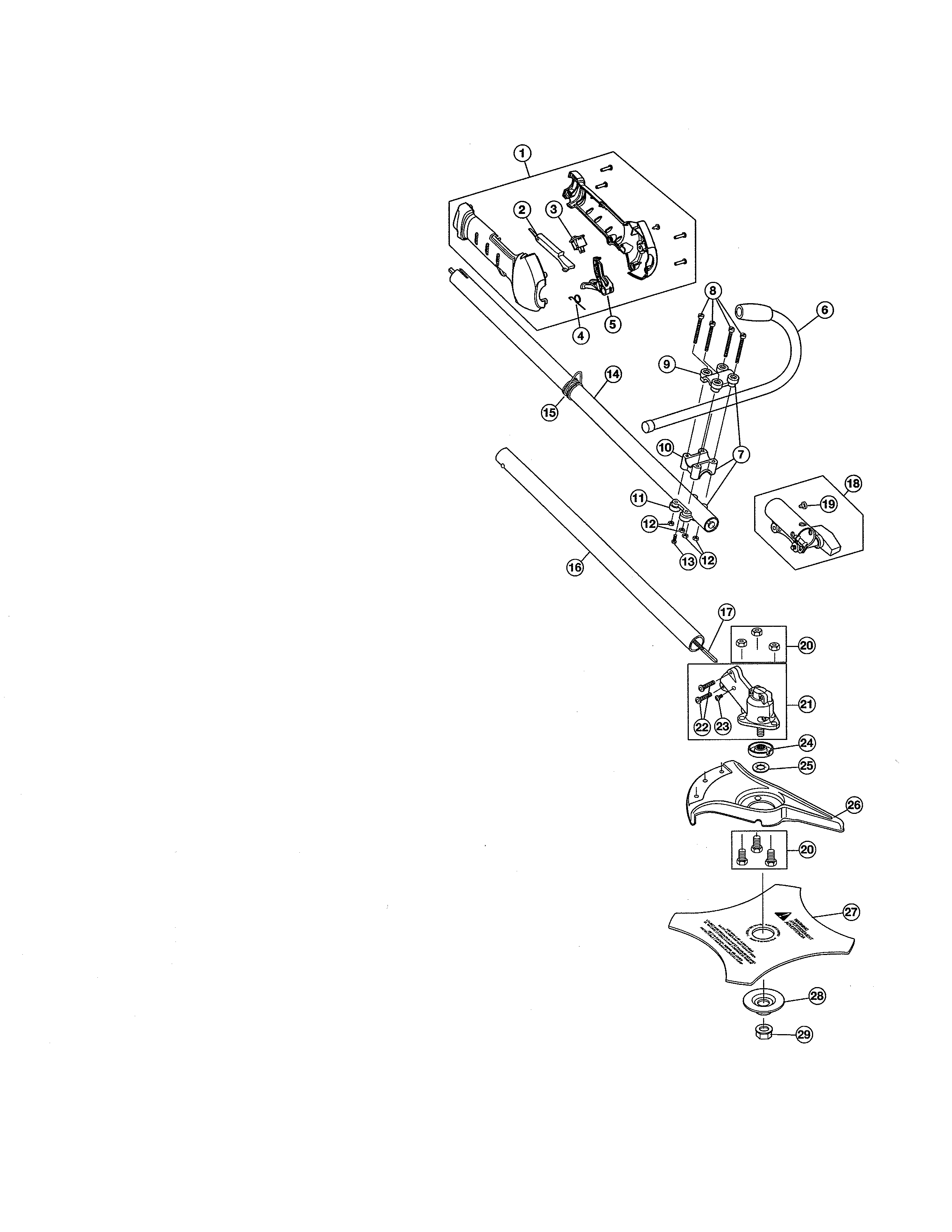 Drive shaft/gearbox