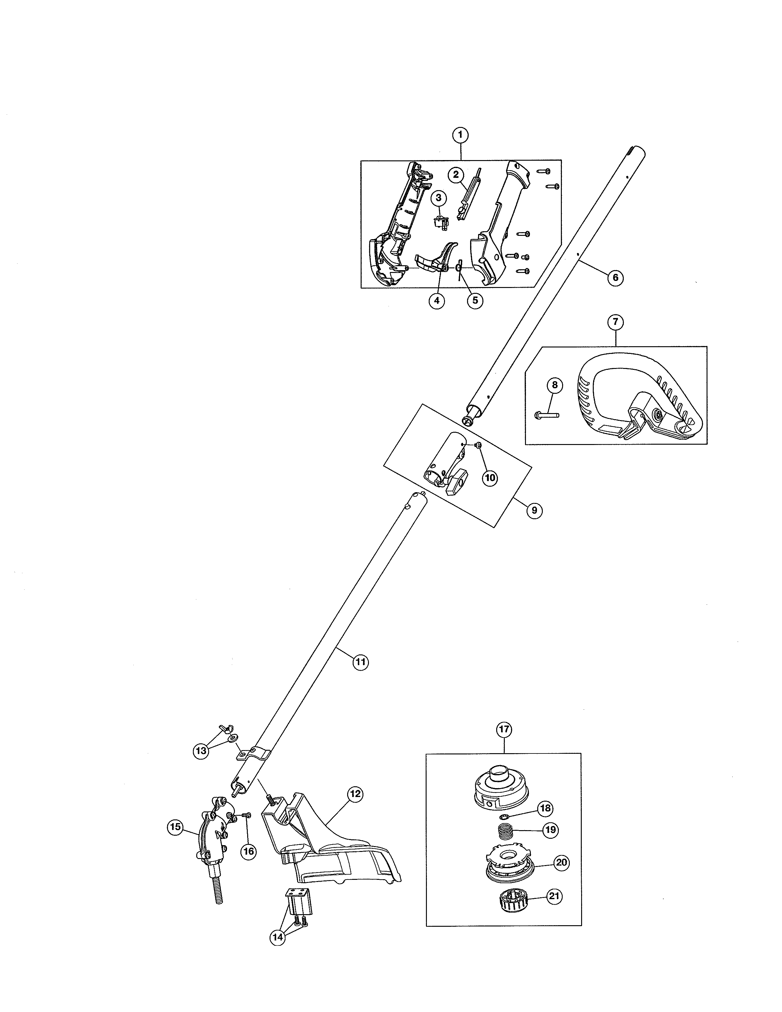 Drive shaft/shield