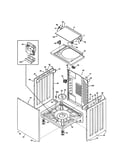 Lower cabinet/top