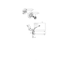 Husqvarna 460 clutch & oil pump diagram