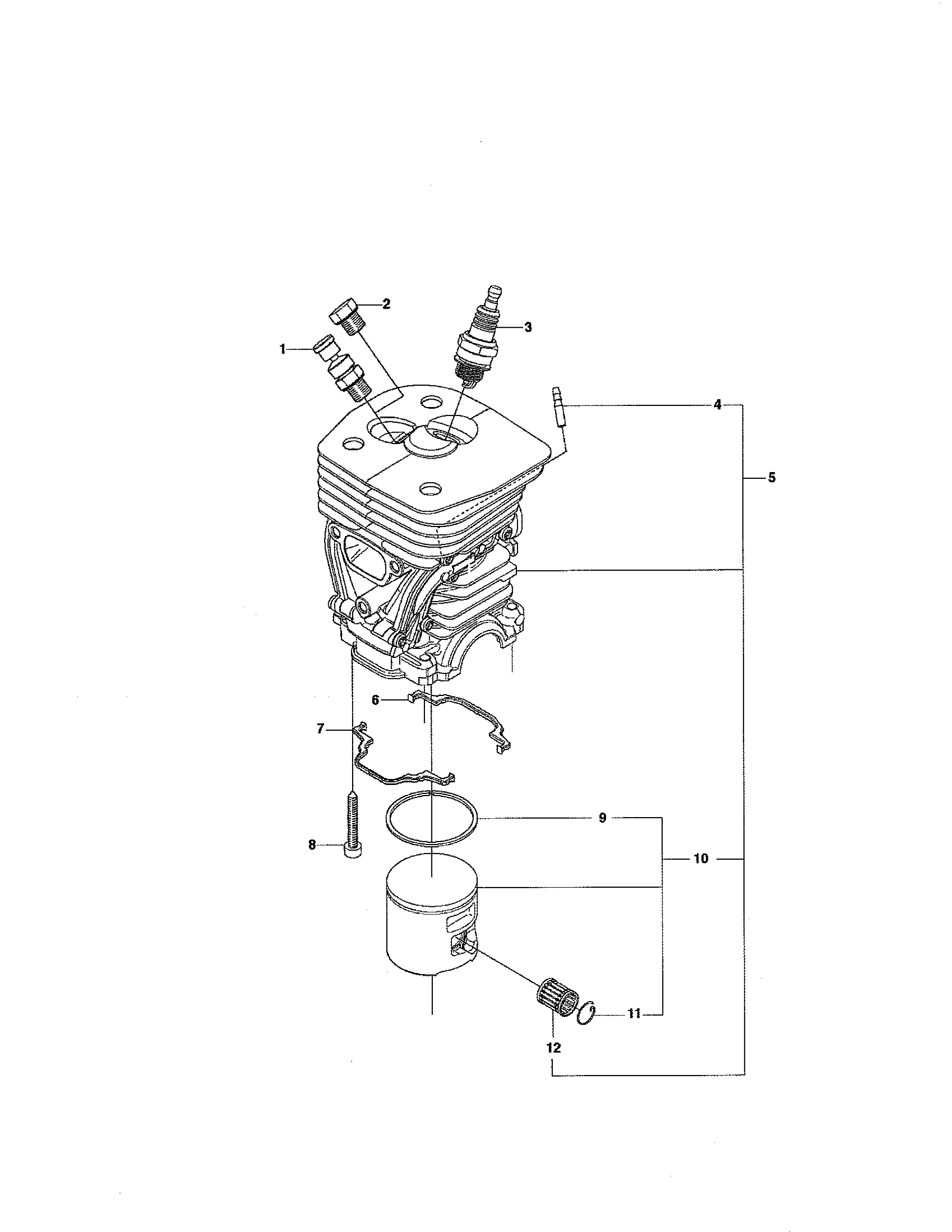 Cylinder piston