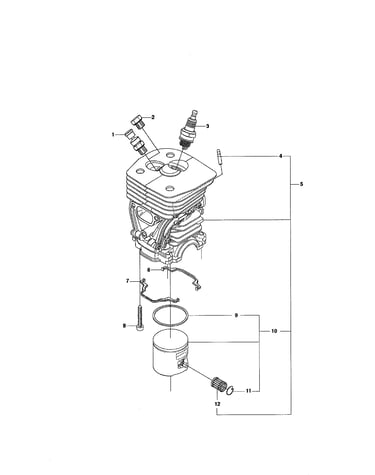 Cylinder piston