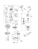 Carburetor/flywheel/motor-starter