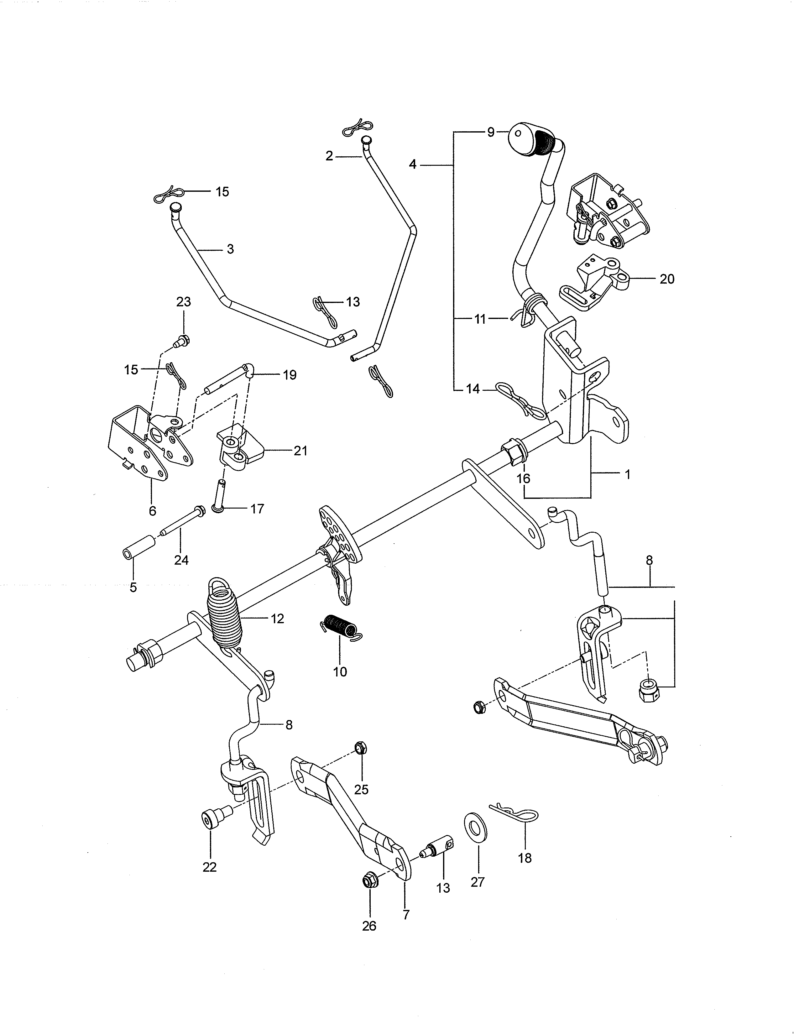 Brake/lift