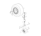Husqvarna Z248F-96733670100 wheels & tires diagram