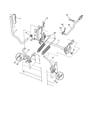 Mower lift