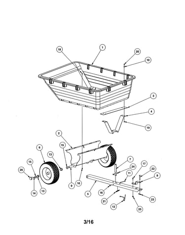 15 cu. ft. poly cart