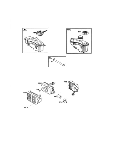 Exhaust system/fuel supply
