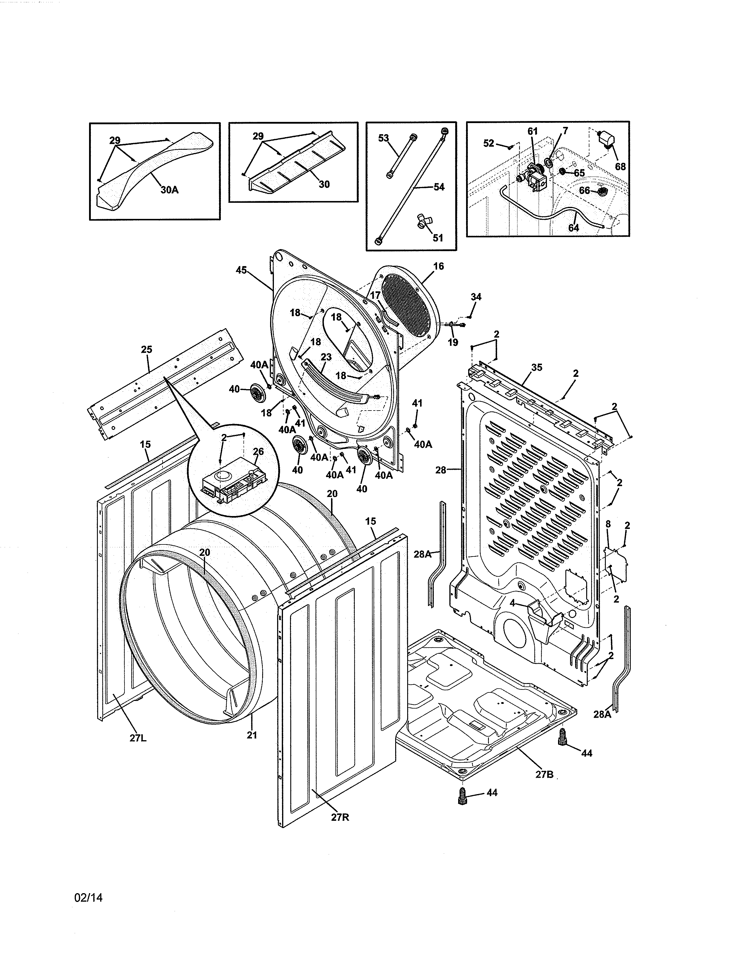 Cabinet/drum