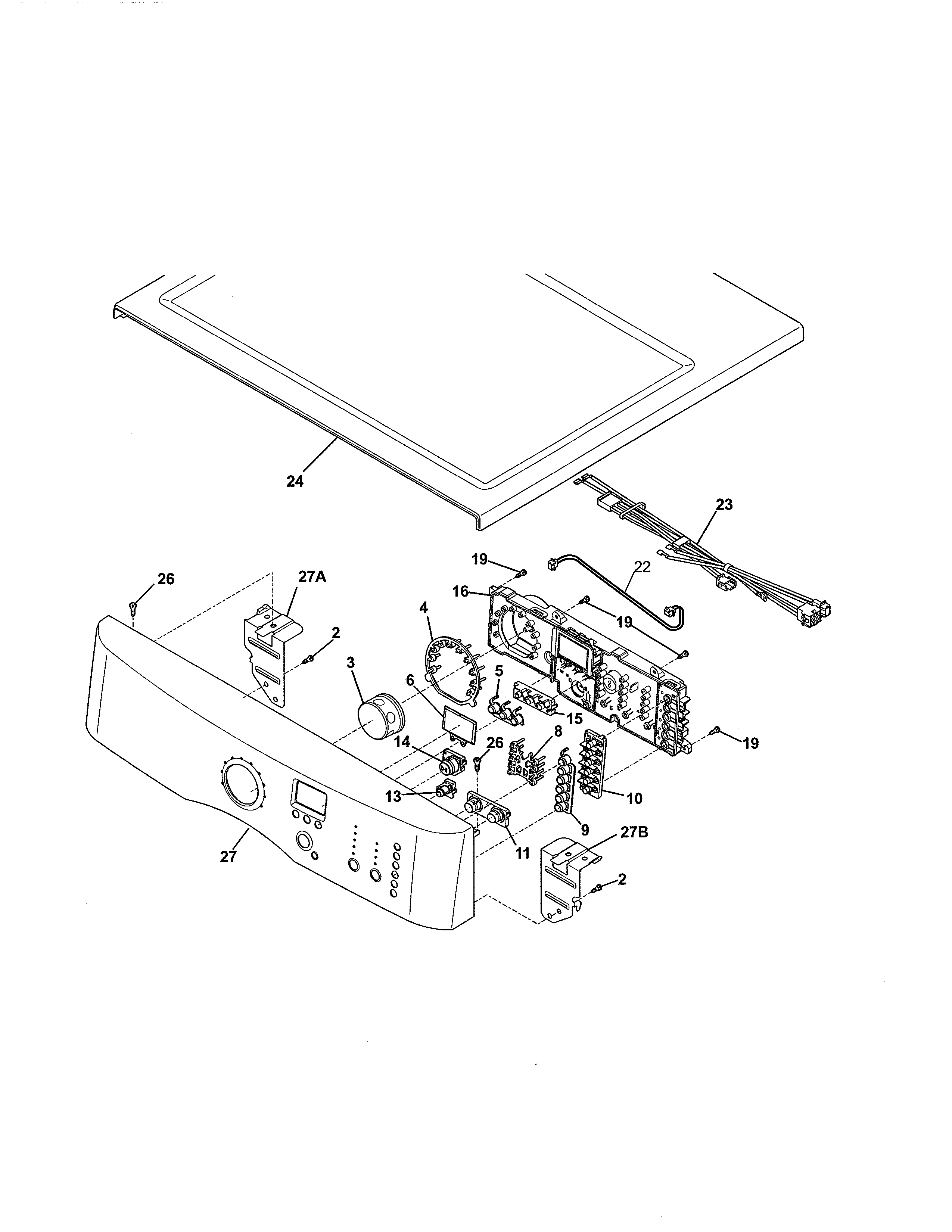 Controls/top panel