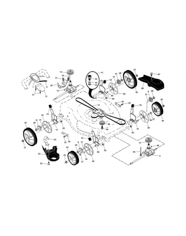 Wheels/drive control/gear case