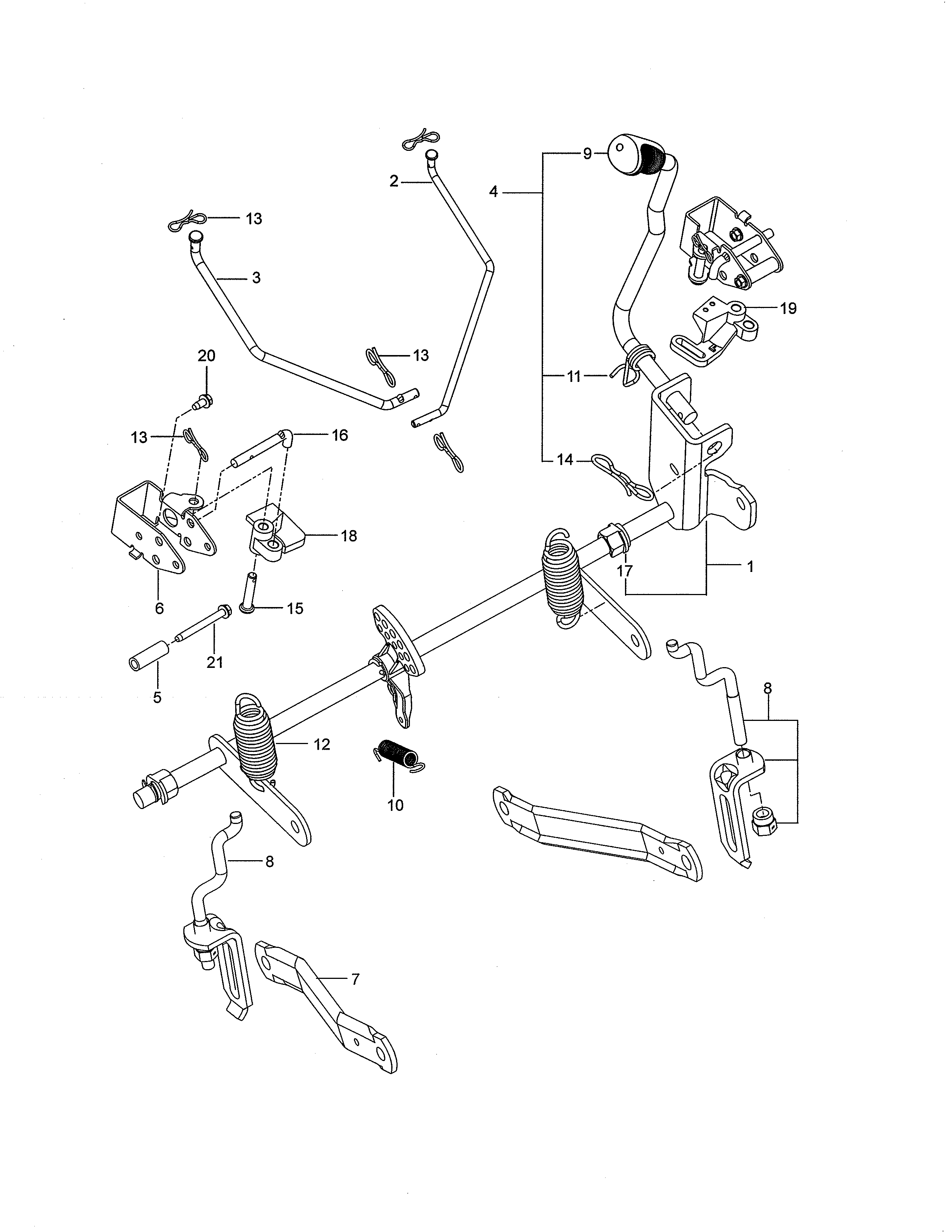 Brake/lift