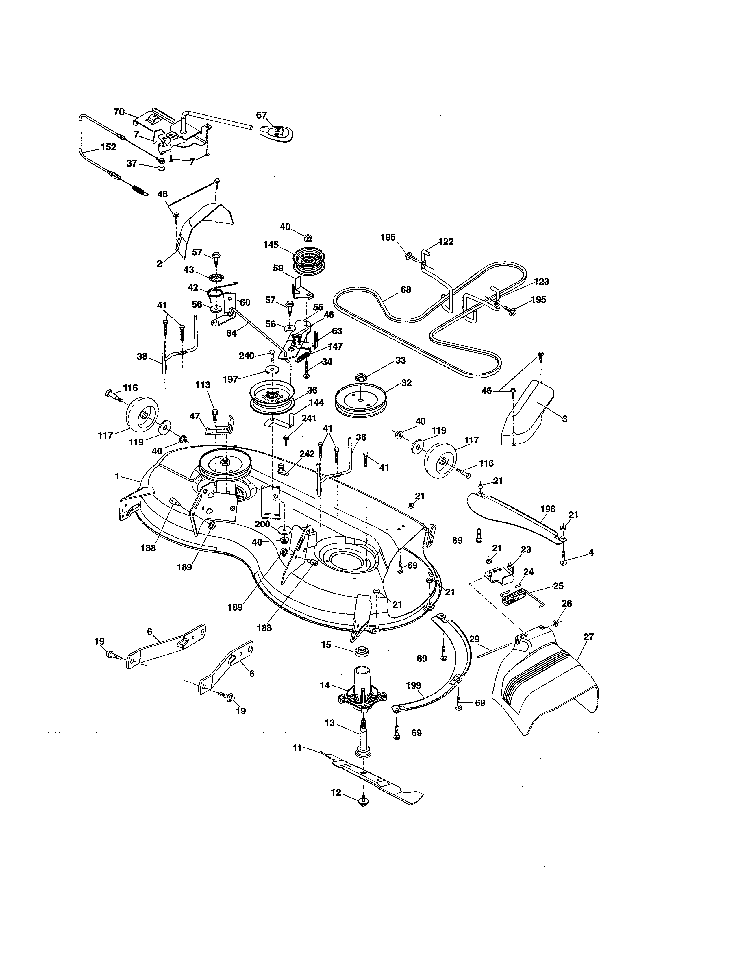 Mower deck