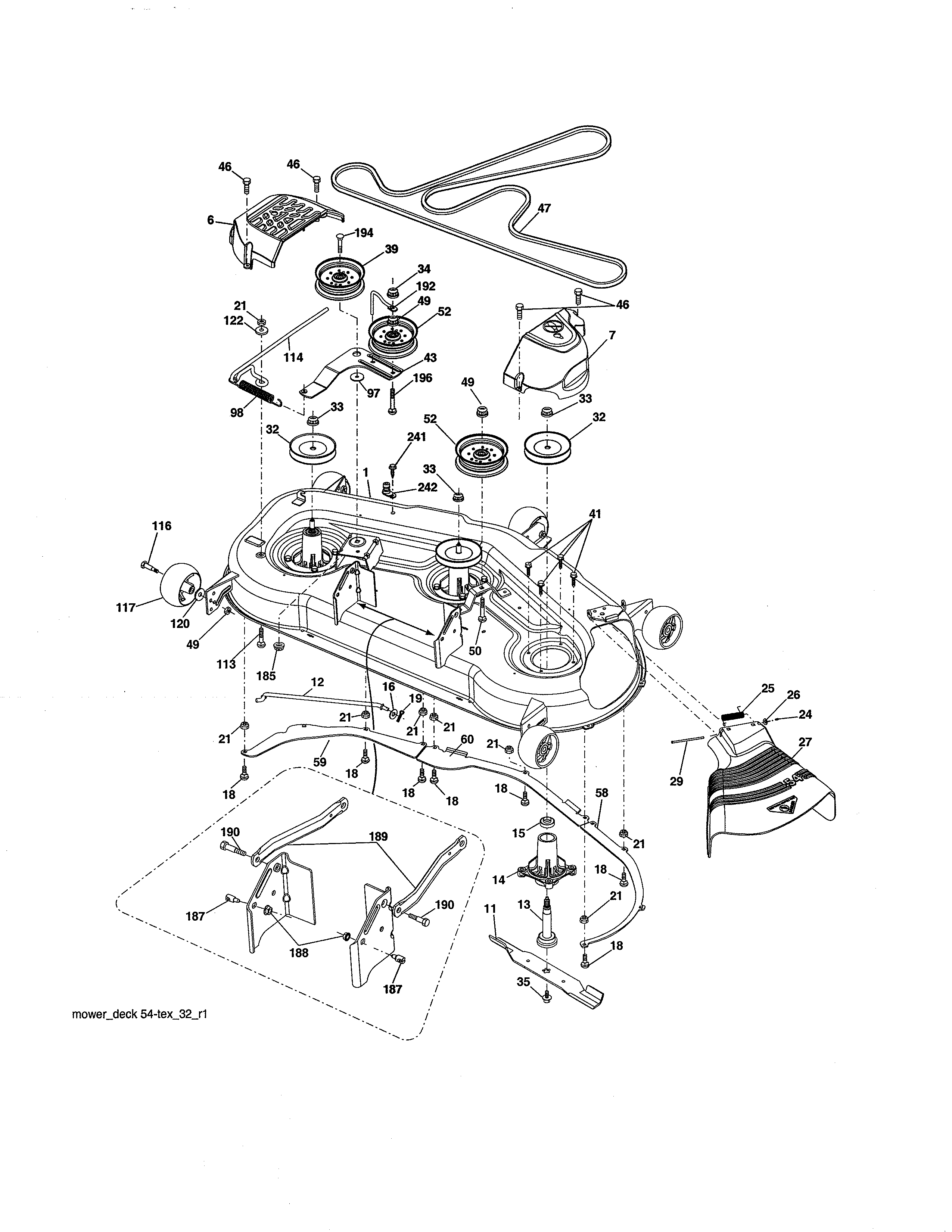 Mower deck