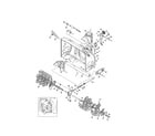 MTD 31BH55TH799 auger housing/spiral assembly diagram