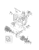 Auger housing/spiral assembly