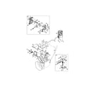 Craftsman 247883962 chute assembly/gearbox diagram