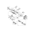 Craftsman 247883962 drive shaft/wheels diagram