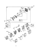 Head cylinder/air cleaner