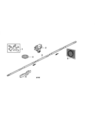 Rail assembly parts
