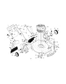 Engine/housing/handles