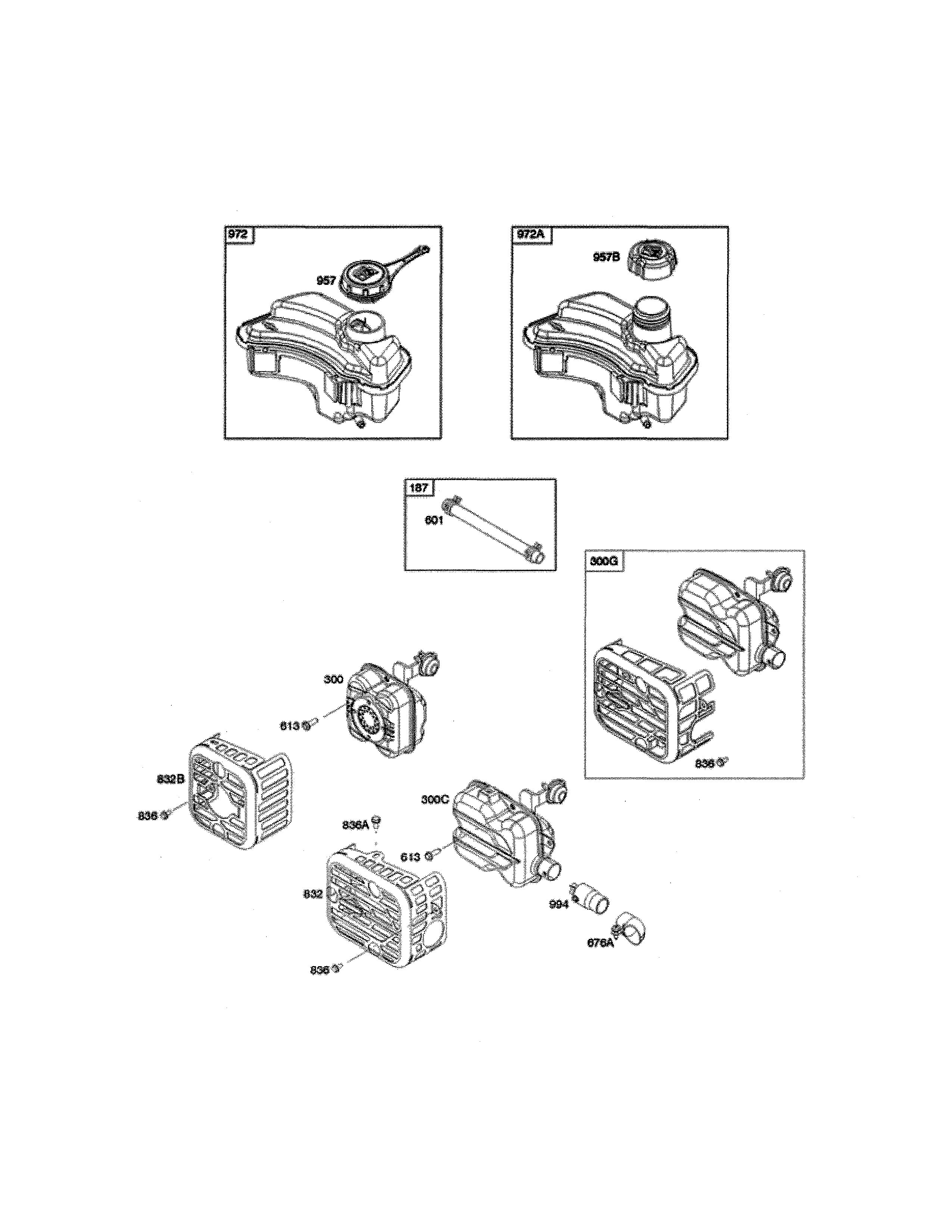 Fuel tank/muffler