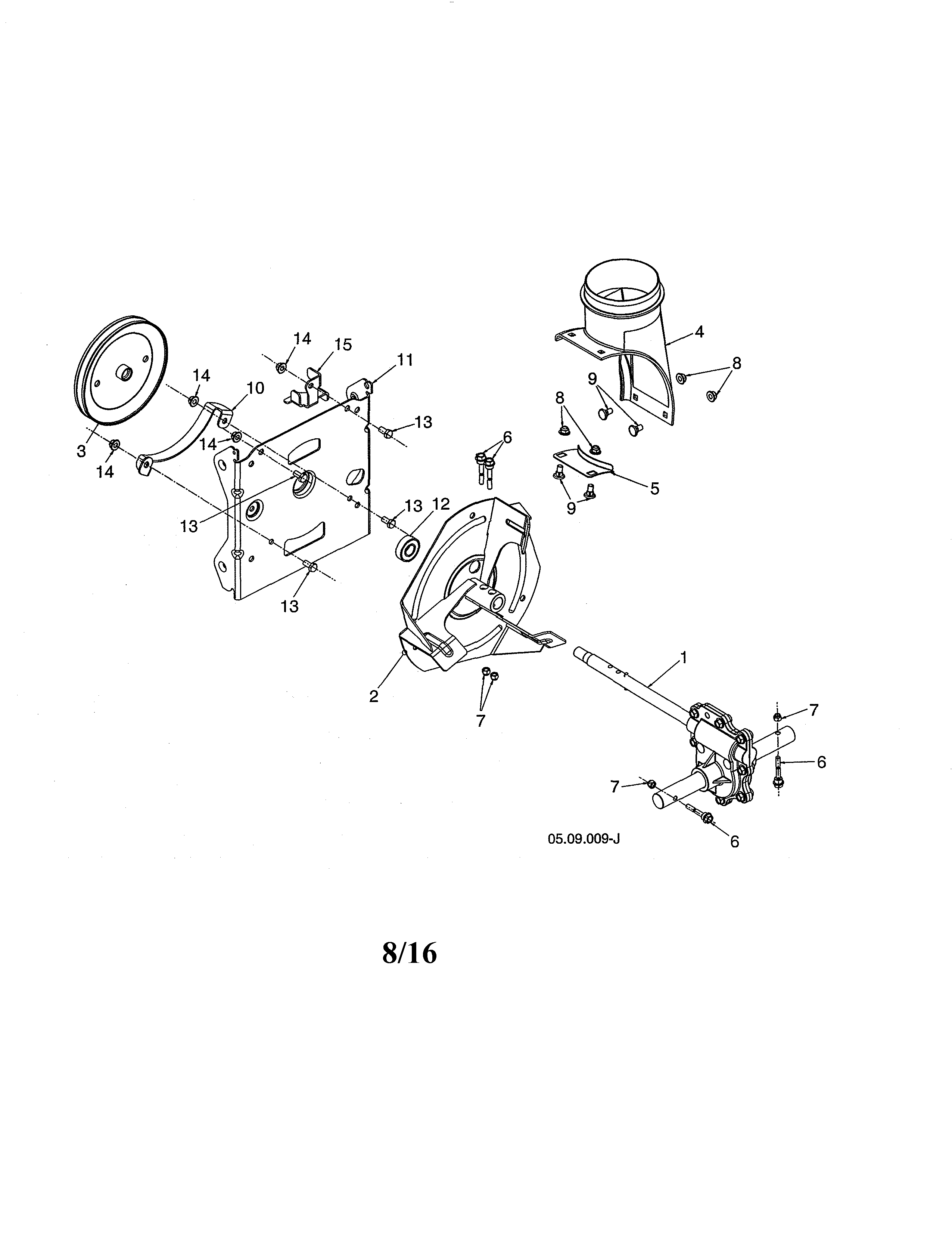 IMPELLER ASSEMBLY & GEARBOX