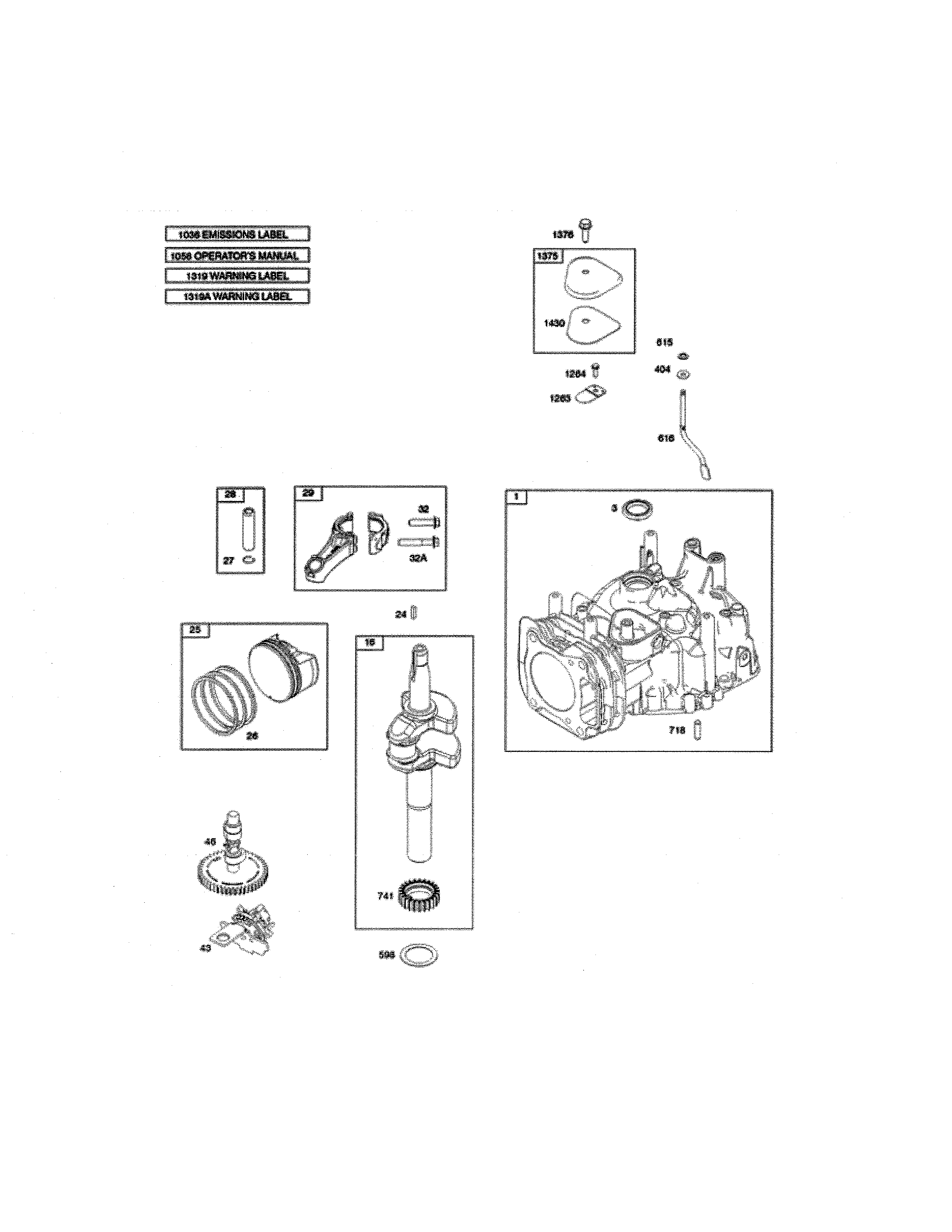 CRANKSHAFT/CYLINDER