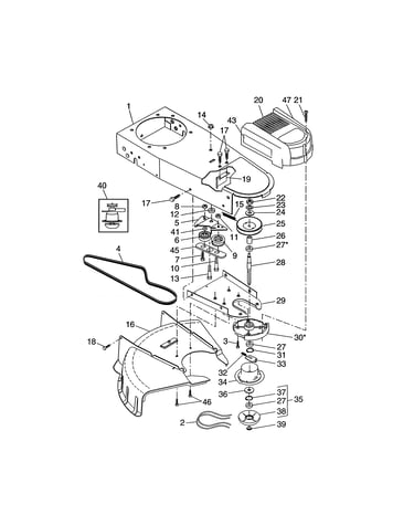 Chassis/deflector