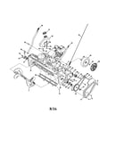 Lower handle/auger/fuel tank