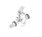 Craftsman 247290004 transmission/wheels diagram
