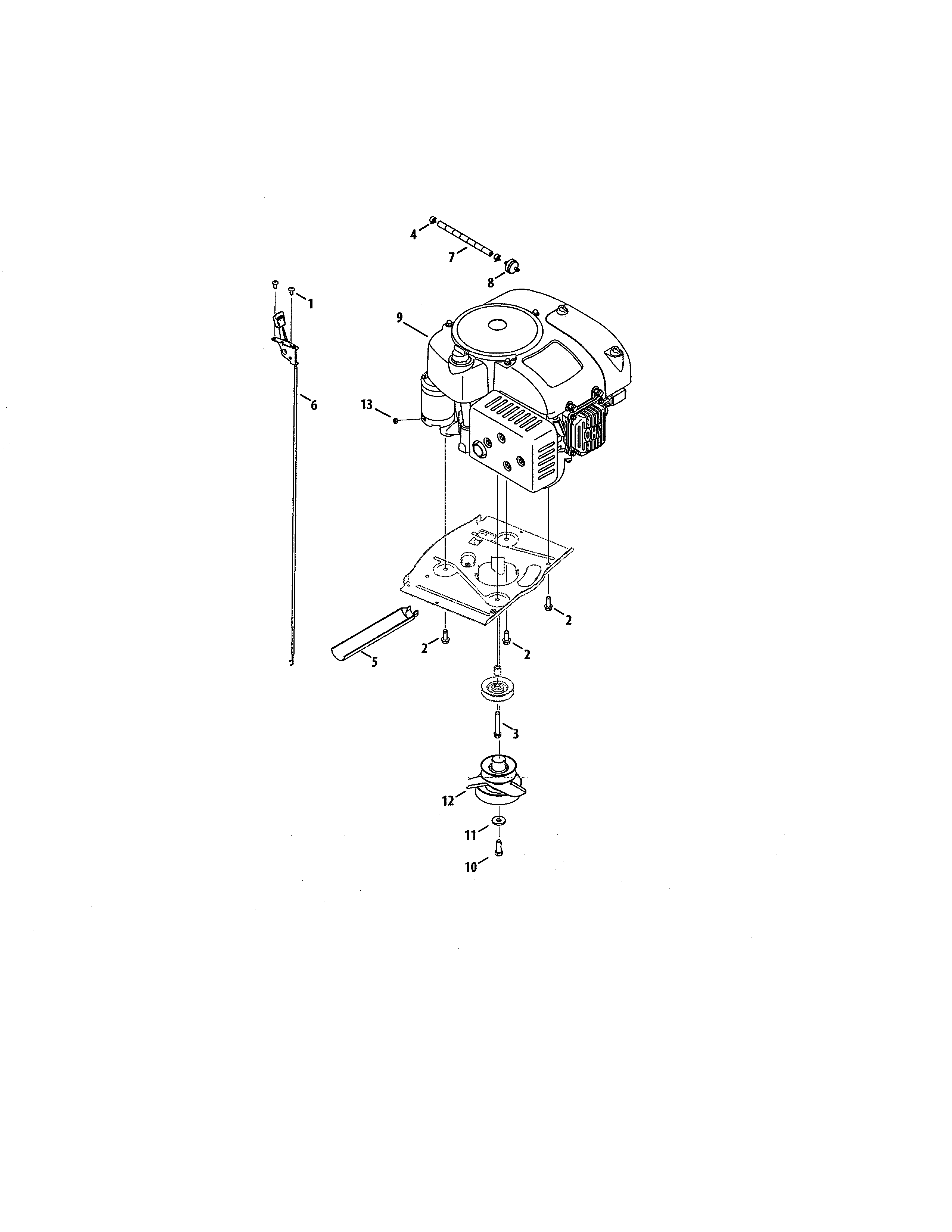 Engine/pulley
