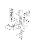 Deck/spindle pulley