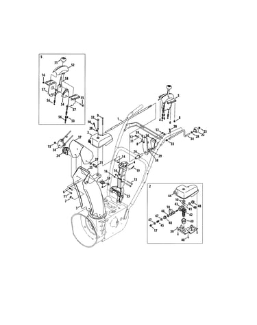 Chute control/chute rotation