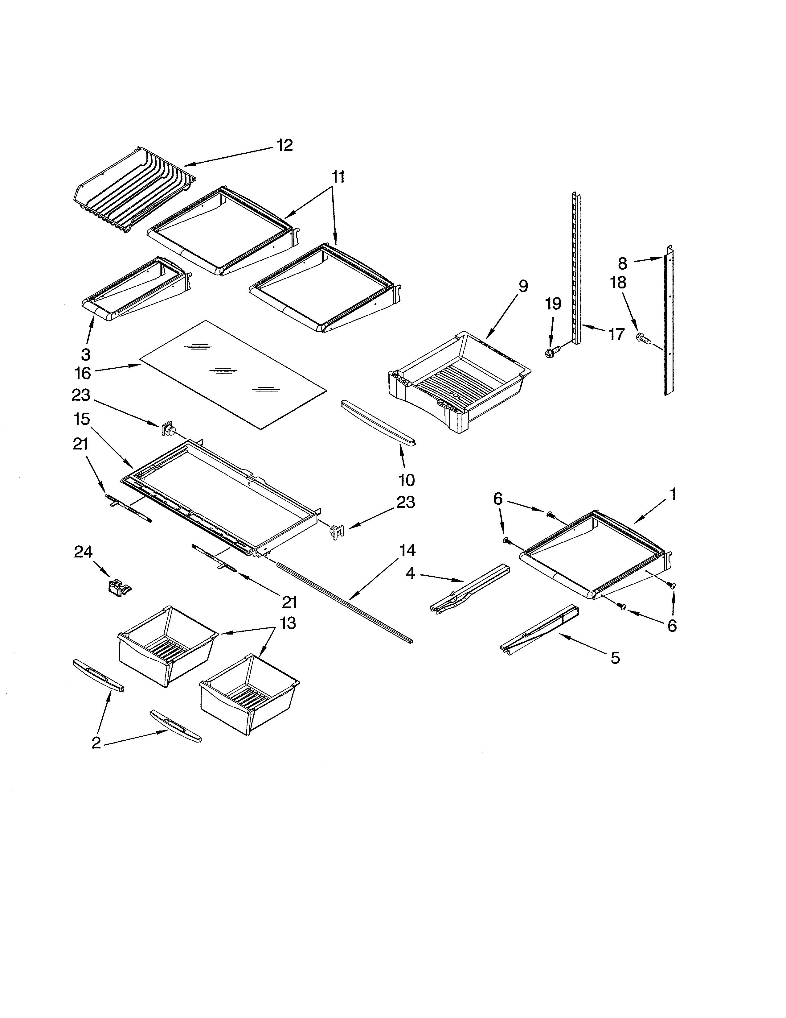 SHELF PARTS